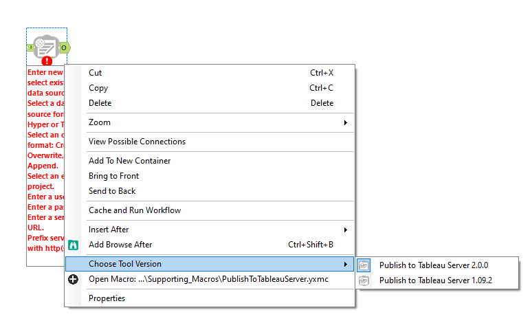 Tool Version 2 and Opening the Macro