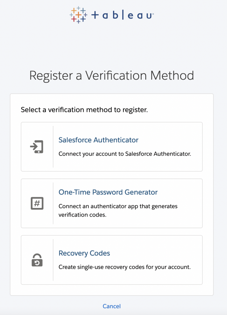 Tableau Cloud verplicht MFA (Multi Factor Authentication), wat te doen?